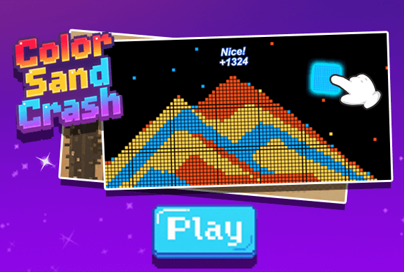 Color Sand Crash